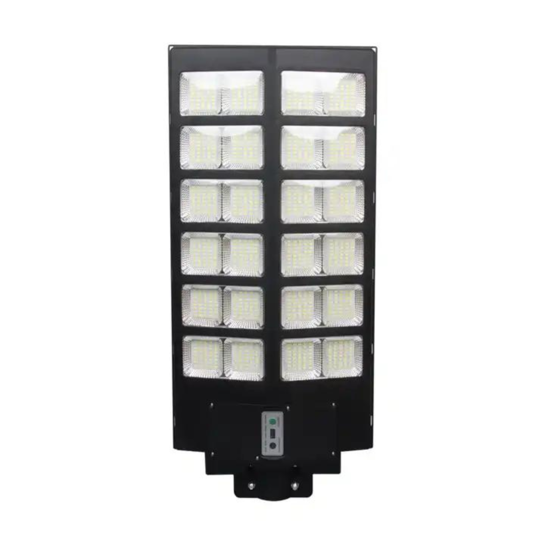 This bright dawn to dusk 1200 W solar street light can survive through harsh Canadian winter weather