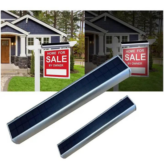 BigM solar billboard lighting for realtor advertising signs, 2 different sizes