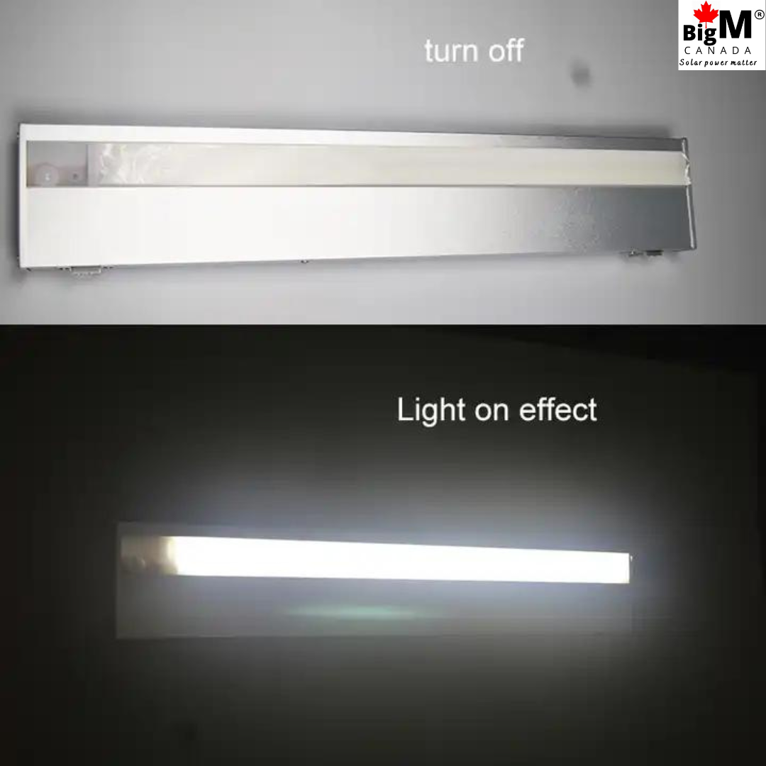 The solar billboard lighting fixture charges all day and turns on after evening to light up the signboard and make it prominently visible from the street side and roadside vehicles passing by