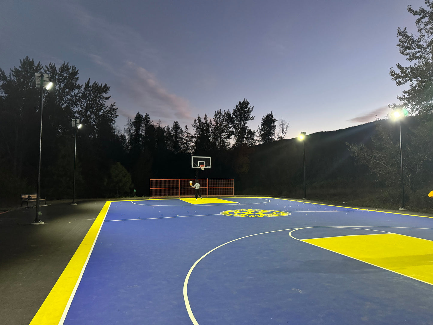 BigM 1500W High Lumens Solar Flood Light for Sports Grounds