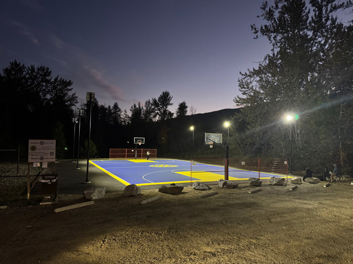 BigM 1500W High Lumens Solar Flood Light for Sports Grounds