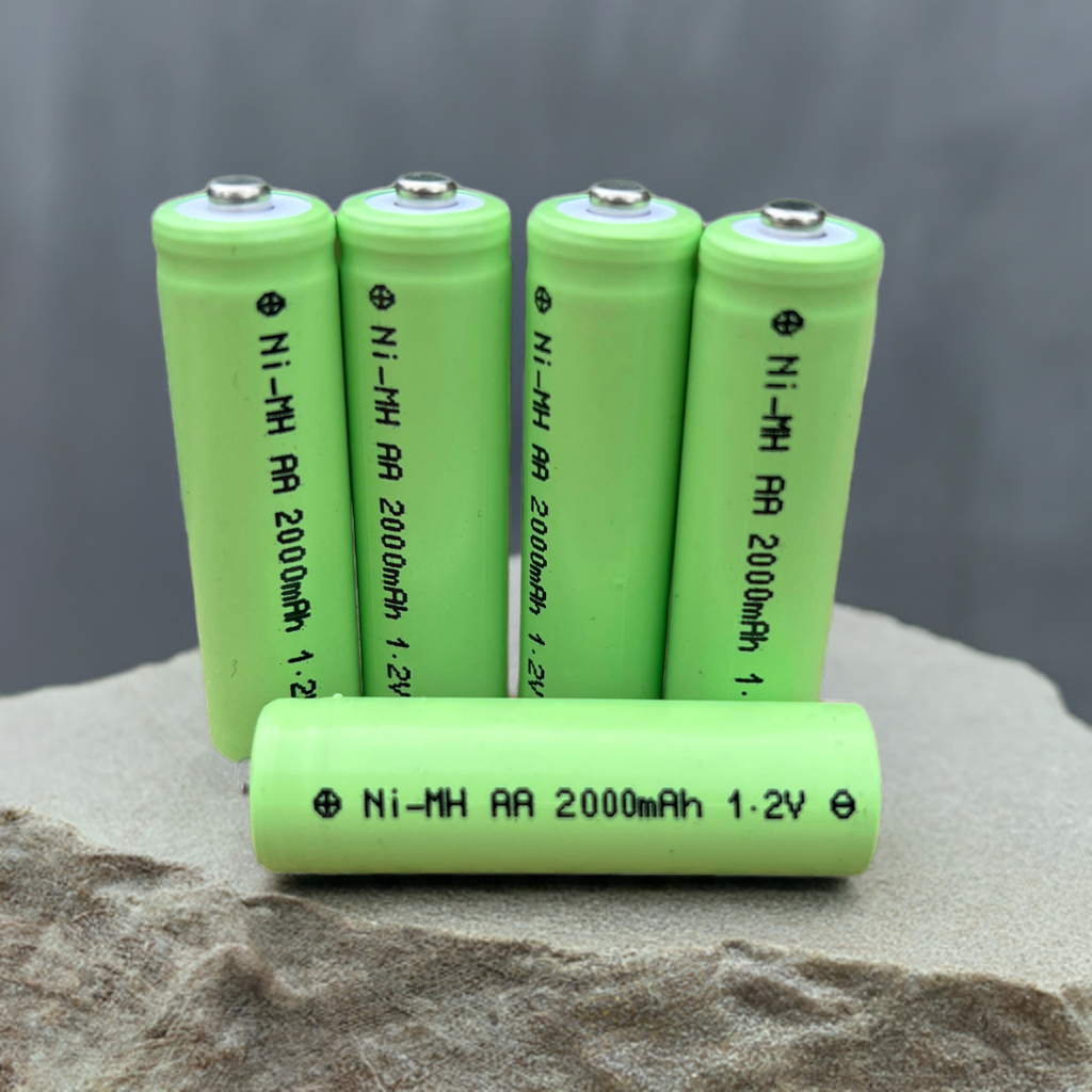 BigM 1.2V 2000mAH Ni-MH AA Rechargeable Battery for Solar Garden Light