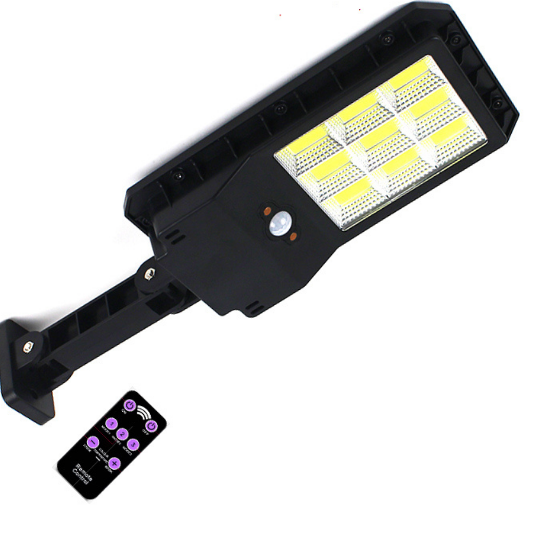 BigM 100w led outdoor solar powered super bright mini street light with remote