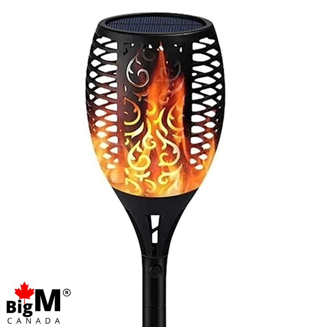 Image of BigM LED Solar Powered Flickering Flame Lights