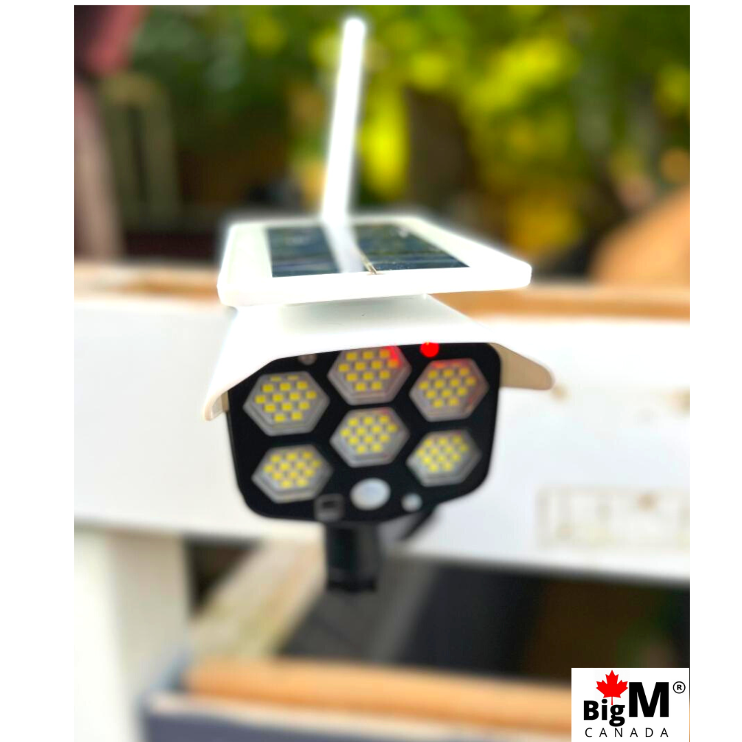BigM Solar Fake Security Camera Floodlight is easy to install. this comes with proper instruction guidelines
