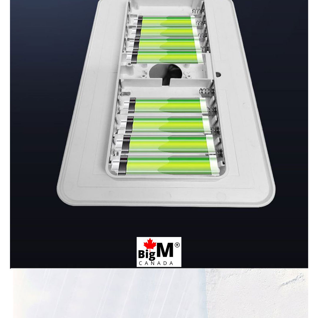BigM  Solar Wifi Camera has built-in heavy duty 5200 mah batteries that help camera and light to work for long timework