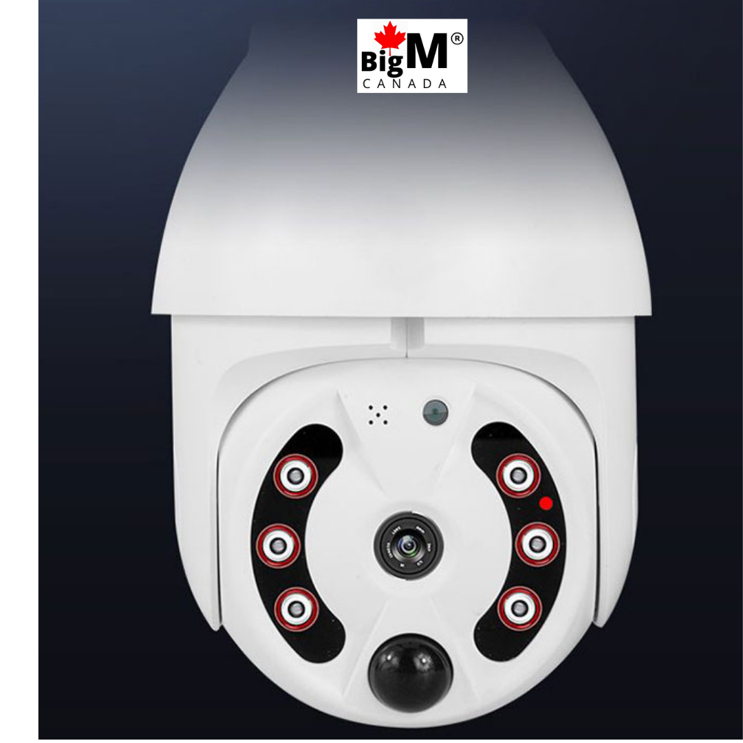 BigM  Solar Wifi Camera has a built in sensor light