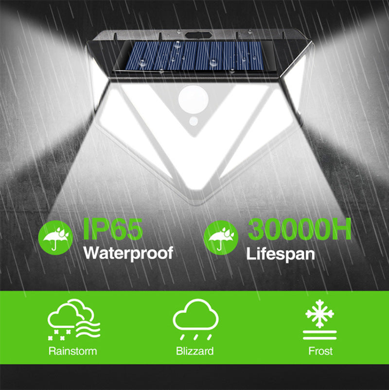BigM 166 LED Bright Solar Light has very efficient Motion Sensor