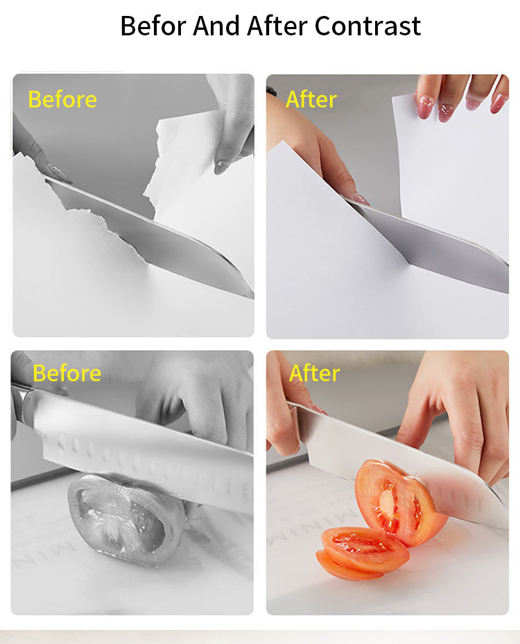 BigM professional electric knife sharpener takes care off any dull knives at home