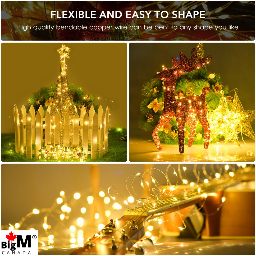 8 Impressive Lighting Modes: Beautiful, bright, and brilliant lighting modes which include Waves, Combination, Fading, Fireflies, Chasing, Twinkle, fading slowly, and Steady-on are exceptional in creating different aesthetic atmospheres