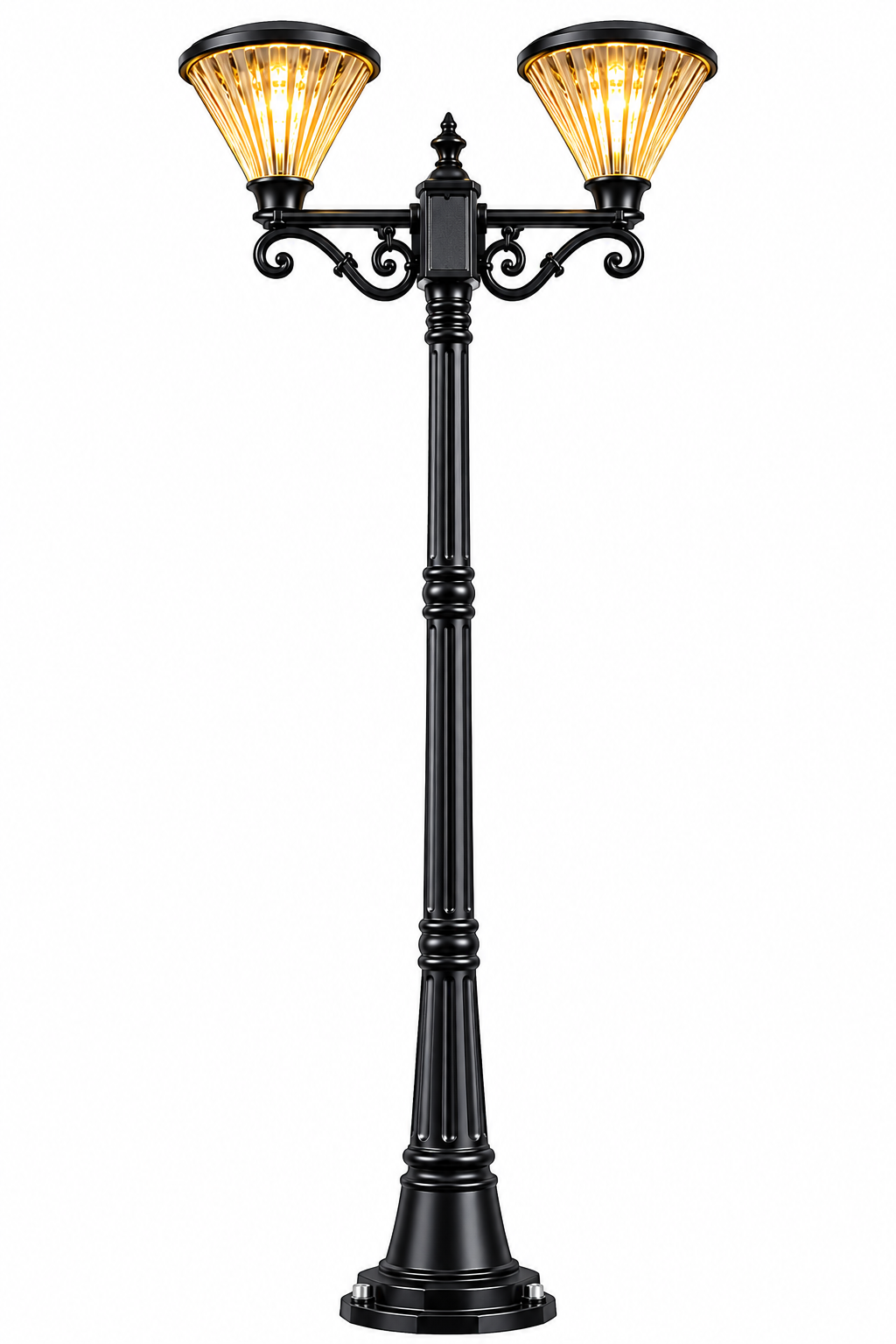 BigM European Vintage Style Solar Royal Garden Lights for Lawns, Gardens, Pathways & Backyards