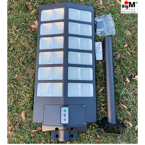 This BigM heavy-duty street floodlight is ideal for the parking lot, backyard, park, street, playgrounds, basketball courts, tennis courts, skating rinks, farms, factories, plazas, business premises, off-grid cabins, campgrounds, remote locations, and commercial use.