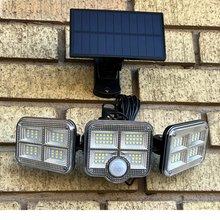 Charger l&#39;image dans la galerie, BigM 122 LED solar security motion sensor light is beautifully designed, durable and made with high quality ABS and plastic
