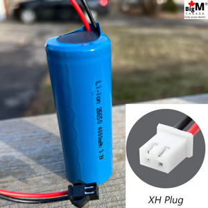 It’s easy to replace BigM 3.2V Lithium-ion battery for all kinds of solar lights or electronic devices. Just unscrew the back of the light and replace the battery from the slot. You are required to solder the wire at the right place to connect.
