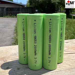 BigM 3.7v 2000mAH Heavy Duty Lithium Ion 18650 Rechargeable Battery has low self-discharge rate