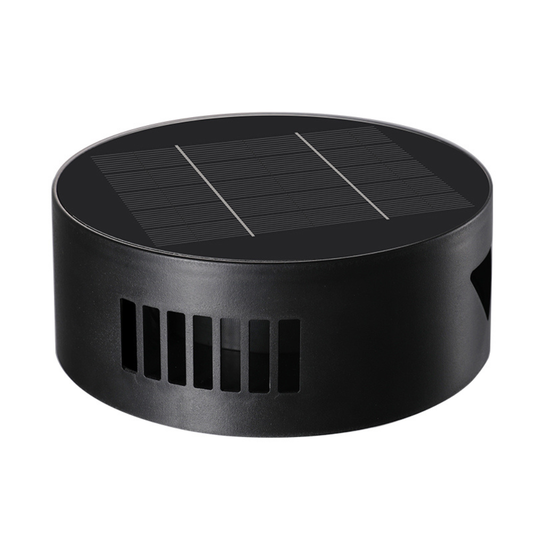BigM 6-Beam Rotatable Solar Wall Accent Light – 360° Adjustable, Warm White 3000K, IP65 Waterproof