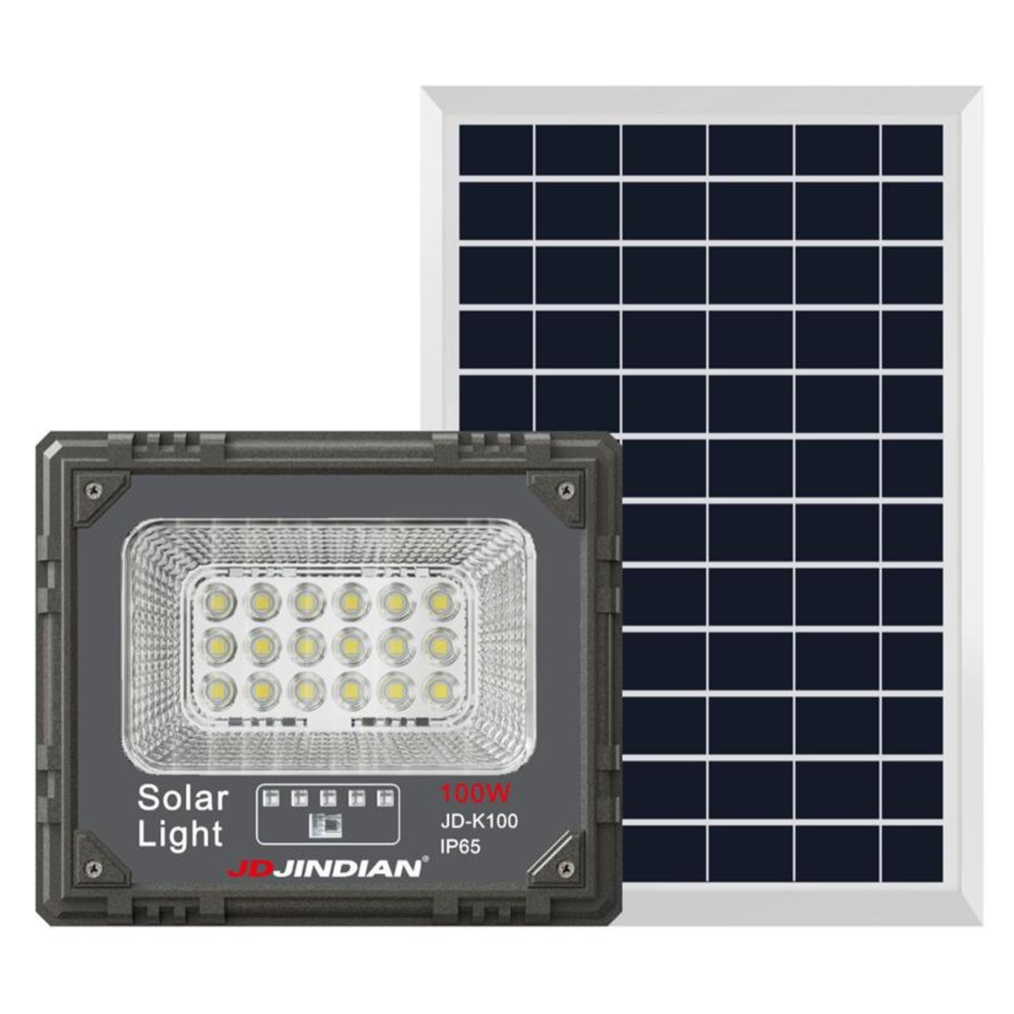 BigM Durable Solar Bright Flood Lights illuminating outdoor monument at night in Windsor, Ontario