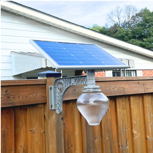 BigM Solar Porch Light – Elegant Heavy-Duty Solar Wall Light with Adjustable Panel & Steady Lighting