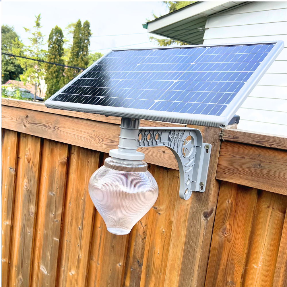 BigM Solar Porch Light – Elegant Heavy-Duty Solar Wall Light with Adjustable Panel & Steady Lighting