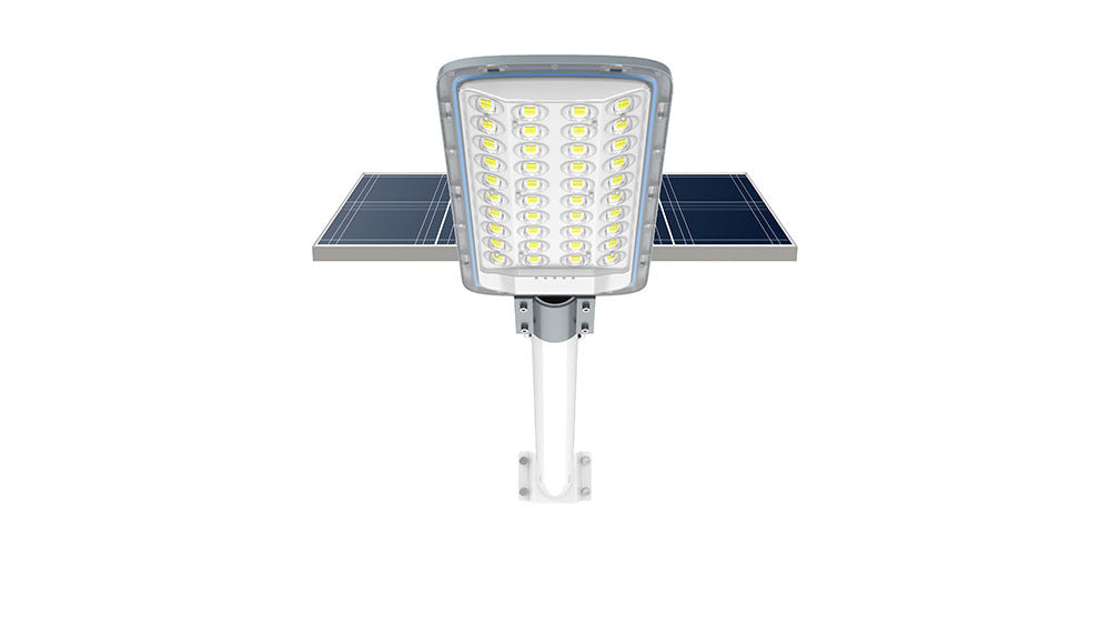BigM 300W Solar Street Light, Adjustable Solar Panel,  Aluminum Body