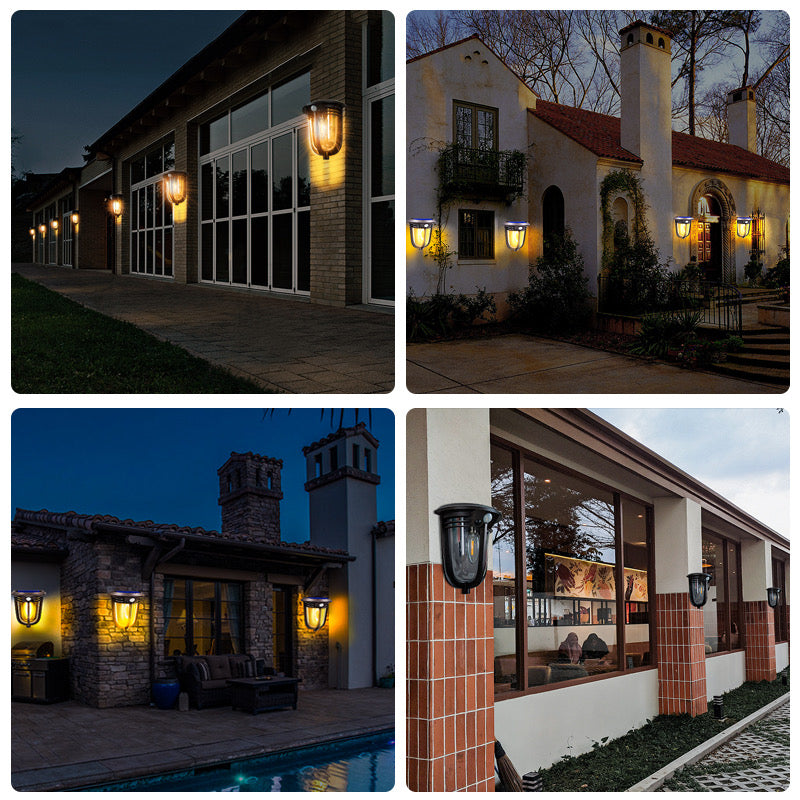 Solar Porch Light with Motion Sensor is a great choice to install on porch wall, patios, walkways