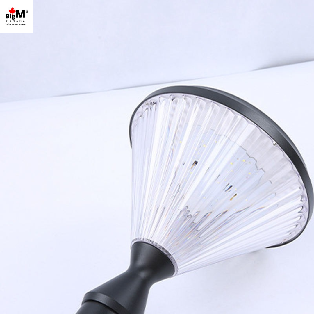 BigM European Vintage Style Solar Royal Garden Lights for Lawns, Gardens, Pathways & Backyards