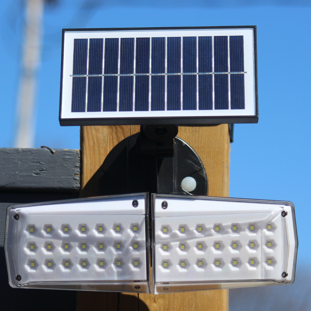 BigM 5000 Lumens Best Motion Sensor Solar Light for Outdoors Driveways