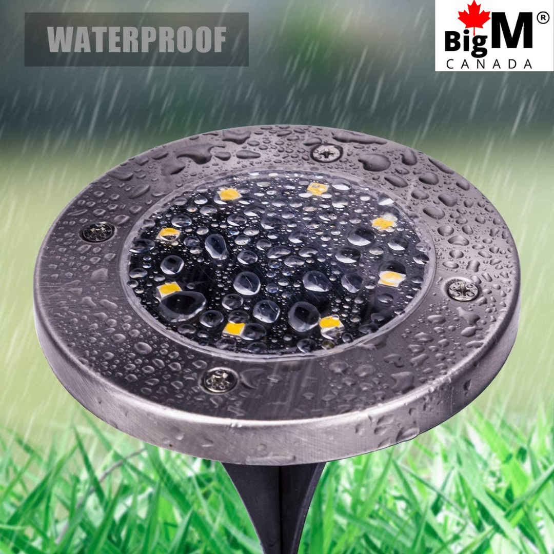 BigM RGB color changing solar garden lights add elegance looks in a garden