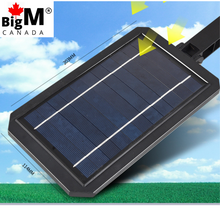 Load image into Gallery viewer, Large solar panel of BigM 100w solar street light
