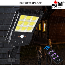 Load image into Gallery viewer, BigM 100w solar powered super bright mini street light with remote

