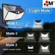 Load image into Gallery viewer, BigM  212 LED Best Solar Security Light has 3 lighting modes

