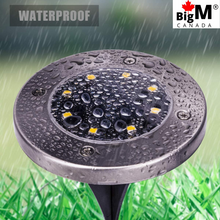 Load image into Gallery viewer, BigM RGB color changing solar garden lights  for outdoor landscapes is waterproof
