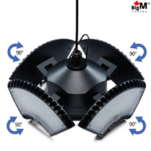 Cargar imagen en el visor de la galería, BigM 136 LED 1000 Lumens Bright Indoor Solar Light for Patios Pergolas comes with a bright adjustable pendant light
