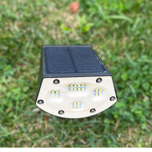 BigM 20 LED Cool White Wireless Solar Spotlights for Gardens can be installed on the ground, and on the wall as well