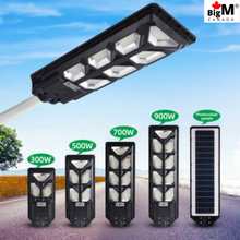 Load image into Gallery viewer, Image of BigM 300w/500w/700w/900w solar parking lot lights

