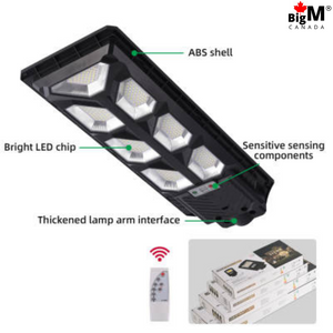 Image of durable BigM 700w solar led street light with a remote