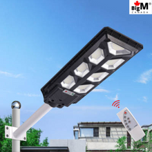 Load image into Gallery viewer, Street view of Image of Big 700W LED Solar Street Flood Light
