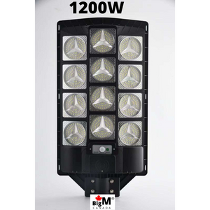 Image of BigM commercial graded 1200w heavy duty brightest solar street lights