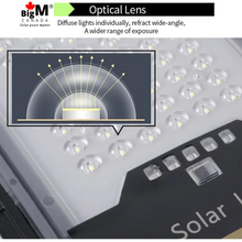 Load image into Gallery viewer, BigM 80W Solar Street Lights led beads are covered with optical lenses that diffuses light individually, refract wide angle, provides a wider range of exposure
