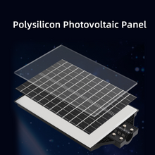Load image into Gallery viewer, BigM Heavy Duty 600W 900W 1200W LED Best Solar Street Lights have high absorbing polysilicon photovoltaic solar panel
