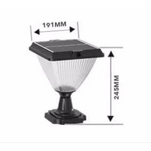 Load image into Gallery viewer, Measurements of BigM Elegant Looking Bright LED Solar Post Lights
