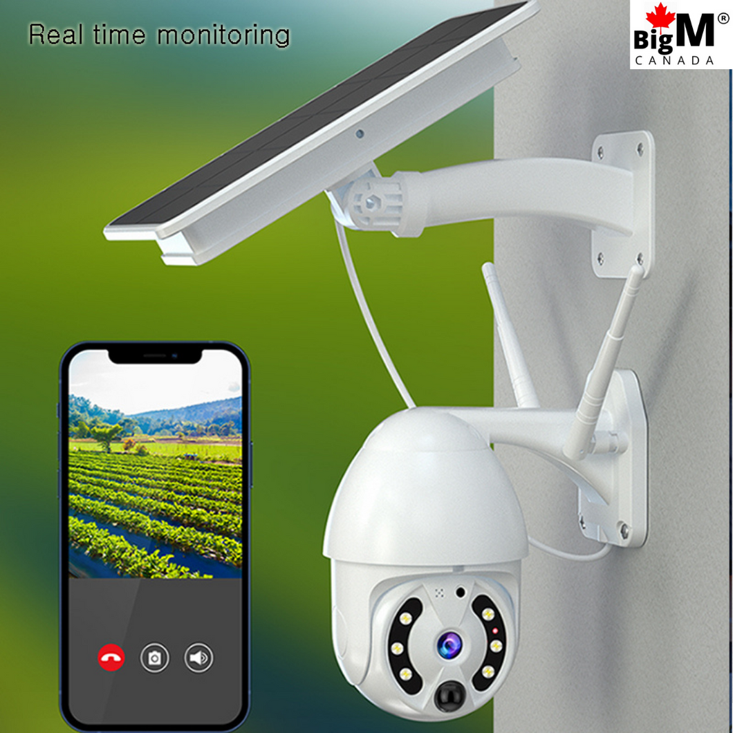 Image of BigM  Solar Wifi Camera with Motion Detection & Sensor Light Wireless