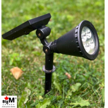 Charger l&#39;image dans la galerie, BigM Wireless RGB Color Changing Solar Spotlights are made of high quality ABS materials
