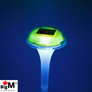 BigM RGB Color Changing Solar Mushroom Lights