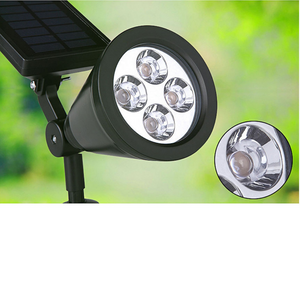 BigM Wireless RGB Color Changing Solar Spotlights have high efficiency bright led