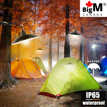 Charger l&#39;image dans la galerie, BigM 16 LED Solar Light for Indoor perfect to use in a tent during camping
