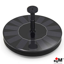 Load image into Gallery viewer, BigM Solar Floating Fountain for Bird Baths is powered by solar. You don&#39;t need any electrical connections
