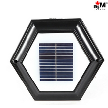 Load image into Gallery viewer, Large high efficiency solar panel of BigM 16” Elegant Looking LED Outdoor Solar Post Lights

