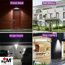 Load image into Gallery viewer, BigM Bright 136 LED Solar Security Light with Motion Sensor is ideal to install at your home and cottage
